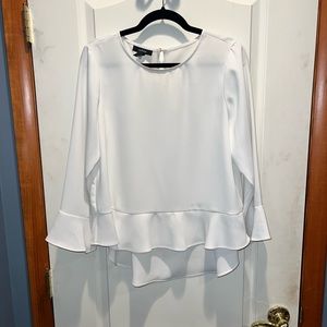 White long sleeve blouse